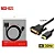 Cabo DVI Para HDMI 3 Metros, MCB-023 Tomate - Preto - Imagem 1