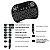 Mini Teclado Wireless Keyboard com Touchpad Com Led Usb Android Console e Tv XT-2101 - Imagem 3