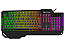 Teclado Gamer Hoopson MJ60, Retro-Iluminado, Membrana, Anti-Ghosting, USB, Preto - MJ60 - Imagem 1