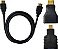 Cabo HDMI 1.5m kit adaptadores 3 EM 1 IT-BLUE LE-6623 - Imagem 4