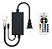 Kit Fonte Bivolt Para Fita Led Com Controle Remoto - Imagem 1