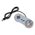 Controle Super. Nitendo Snes Usb Cor Cinza - Imagem 2