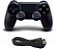 Controle Compatível Com PS4 Sem Fio Doubleshock Camuflado Vermelho - Imagem 9