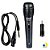 Microfone Profissional Le-905 Cabo P10 De Mão Com Fio 2,5 M - Imagem 1