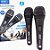 Microfone Com Fio Duplo Profissional Modelo KP-M0015 - Imagem 1