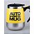 Caneca Elétrica Magnética Automática Mistura Shake Café Chá- Amarelo - Imagem 1