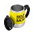 Caneca Elétrica Magnética Automática Mistura Shake Café Chá- Amarelo - Imagem 2