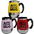 Caneca Elétrica Magnética Automática Mistura Shake Café Chá- Vermelha - Imagem 2