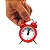 Mini Despertador Antigo Clock-Vermelho - Imagem 1