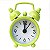 Mini Despertador Antigo Clock-Amarelo - Imagem 2