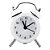 Mini Despertador Antigo Clock-Branco - Imagem 1