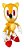 Boneco Super Sonic Amarelo Collection Grande Articulado - Imagem 6