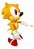 Boneco Super Sonic Amarelo Collection Grande Articulado - Imagem 10