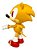 Boneco Super Sonic Amarelo Collection Grande Articulado - Imagem 7