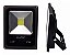 Refletor LED AAA Top Refletor LED 20W com luz branco-frio e carcaça preto 85V/265V - Imagem 3