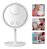 Espelho Seca Maquiagem Vento Touch Mirror Fan Led Make-890 - Imagem 7