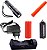 Kit Lanterna Tática com Sinalizador Led 38000w Lumenss-S30723 - Imagem 2