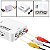 Mini Conversor Adaptador de Sinal AV p/ HDMI FULL HD - TOMATE MTV-104 - Imagem 2