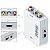 Mini Conversor Adaptador de Sinal AV p/ HDMI FULL HD - TOMATE MTV-104 - Imagem 3