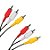 Cabo 3 Rca Por 3 Rca 1,8mt  Xcell  - XC-RCA3 - Imagem 3