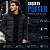Casaco Jaqueta Puffer Masculina Forrada Com Pelúcia Sherpa e Capuz – Preta 1596 - Imagem 1