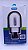 Carregador Universal USB Auto ID 2.1A Kimaster-T105-Branco - Imagem 2