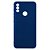 Capa de Silicone para Motorola E20 - Azul Indico - Imagem 1