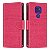 Capa Carteira para Motorola G9 Play - Rosa Pink - Imagem 1