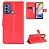 Capa Carteira Motorola G10/G20/G30 - Vermelho - Imagem 1