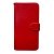 Capa Carteira para Motorola E4 Plus - Vermelho Borgonha - Imagem 1