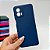 Capa de Silicone para Motorola G53 - Azul Marinho - Imagem 1
