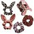Kit 4 Scrunchies Rabico Premium Para Todos os Tipos de Cabelo DF-RB218002-04-03 - Imagem 2
