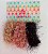 Rabico Elástico Scrunchie Aveludada Colorida  Com 3 UnidadesDF402-RB1003-3 - Imagem 1