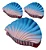 Piranha De Cabelo Em Concha Para Cabelos Grossos Kit 3 Peças DF407-PR10802-1 - Imagem 1