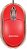 Mouse Óptico Usb 1000dpi Vermelho Hoopson MS-035 - Imagem 1