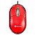 Mouse Óptico Usb 1000dpi Vermelho Hoopson MS-035 - Imagem 3
