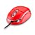 Mouse Óptico Usb 1000dpi Vermelho Hoopson MS-035 - Imagem 2