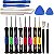 Kit Jogo Chave Fenda Phillips Estojo Precisão Celular Tablet LWJ-2811 - Imagem 3