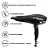 Secador de Cabelo Profissional 2000W 220V  - Tomate MSE-2600B - Imagem 2