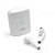 FoneFone  Bluetooth Esportivo Feasso One Fone-BTM11 Sem Fio Branco - Imagem 2