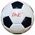 Bola de Futebol de PVC Para Campo 6-8 IBS  BFC661 - Imagem 8
