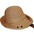 Chapéu Viseira De Praia Feminino Com Cordão E Bordado Floral - S-0911 - Imagem 6