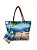 Bolsa de Praia Feminina Grande com Carteira Estampada Piscina Verão Viagem STB108-2 - Imagem 7