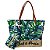 Bolsa de Praia Feminina Grande com Carteira Estampada Piscina Verão Viagem STB108-2 - Imagem 3