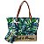 Bolsa de Praia Feminina Grande com Carteira Estampada Piscina Verão Viagem STB108-2 - Imagem 2