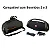 Capa Protetora Compatível com Caixa de Som Boombox 2 3 Impermeável com Bolso para carregador e acessórios, Al - Imagem 3