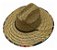 Chapéu De Praia Surf Palha Natural Tipo Bambu Forro Estampa Diversas  S-0058ONE SIZE - Imagem 2