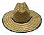 Chapéu De Praia Surf Palha Natural Tipo Bambu Forro Estampa Diversas  S-0058ONE SIZE - Imagem 1