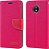 Capa Carteira para Motorola E4 Plus - Rosa Pink CPC-MTG5PL-RSP - Imagem 1