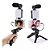Kit De gravação 5 Em 1 Vídeo tripé Led Suporte Celular Selfie BM-244 - Imagem 7